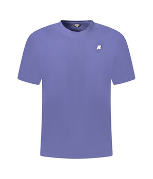 K-WAY Blue Cotton Men T-Shirt
