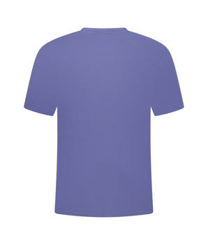 K-WAY Blue Cotton Men T-Shirt