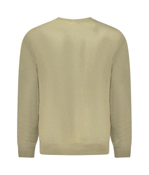 Hugo Boss Green Cotton Men Sweater