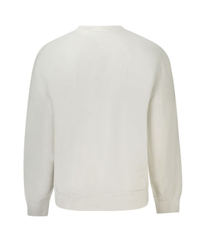 Calvin Klein White Cotton Men Sweater