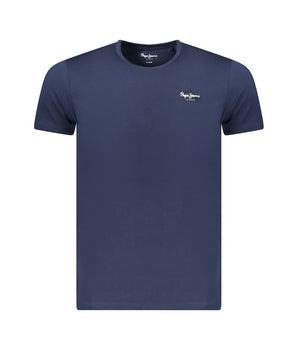 Pepe Jeans Blue Cotton Men T-Shirt