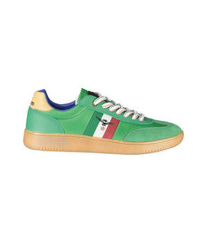 Esercito 1659 Green Leather Men Sneaker