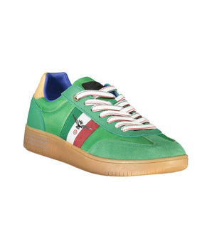 Esercito 1659 Green Leather Men Sneaker