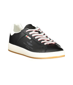 Esercito 1659 Black Leather Men Sneaker