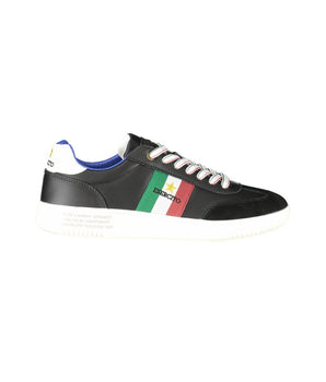 Esercito 1659 Black Leather Men Sneaker