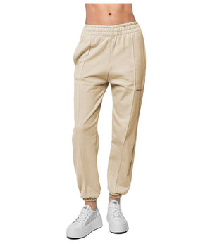 Hinnominate Beige Cotton Women Sweatpant