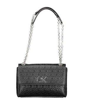 Calvin Klein Black Polyester Handbag