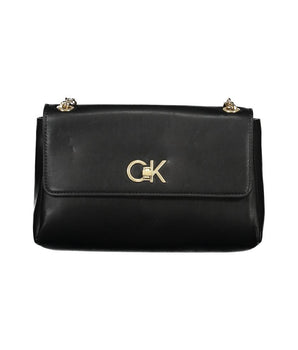 Calvin Klein Black Polyester Handbag