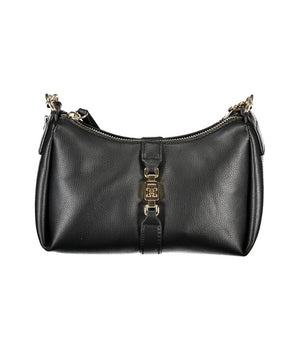Tommy Hilfiger Black Polyester Handbag