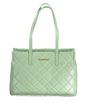 Mario Valentino Green Polyethylene Handbag