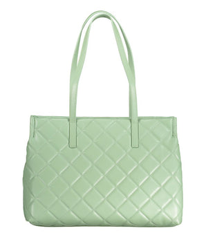 Mario Valentino Green Polyethylene Handbag