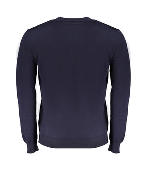 Harmont & Blaine Blue Wool Sweater