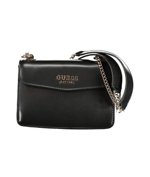 Guess Jeans Black Polyethylene Handbag