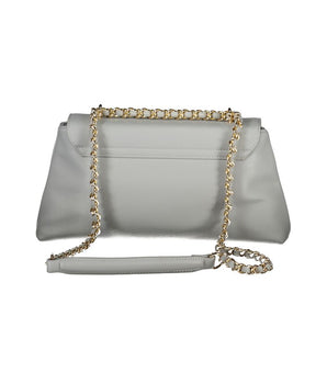 Mario Valentino Gray Polyethylene Handbag