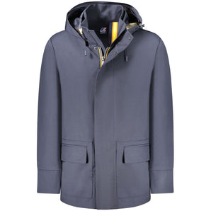 K-WAY Blue Wool Jacket