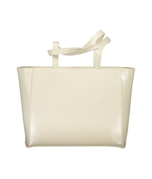 Mario Valentino Beige Polyethylene Handbag