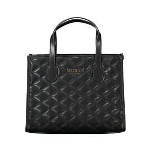 Guess Jeans Black Polyethylene Handbag