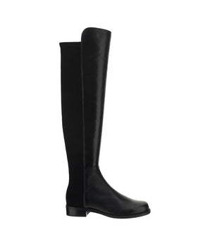 Stuart Weitzman Black Rubber Over The Knee