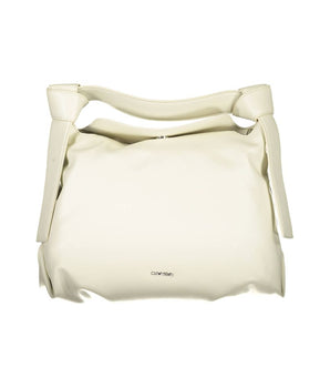 Calvin Klein Beige Polyester Handbag