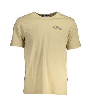 Fila Beige Cotton T-Shirt