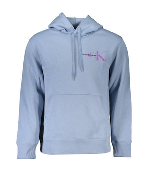 Calvin Klein Blue Cotton Men Sweater