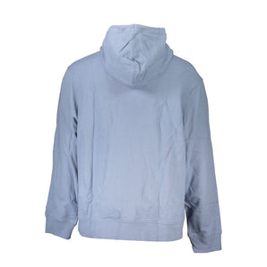 Calvin Klein Blue Cotton Men Sweater