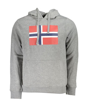 Norway 1963 Gray Cotton Men's Sweater