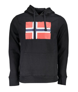 Norway 1963 Black Cotton Men's Sweater