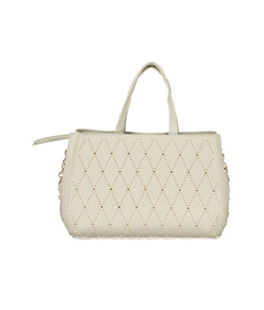 Mario Valentino White Polyethylene Handbag