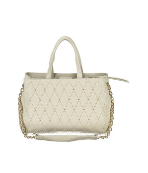 Mario Valentino White Polyethylene Handbag