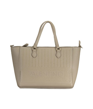 Mario Valentino Beige Polyethylene Handbag