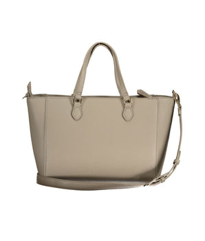 Mario Valentino Beige Polyethylene Handbag