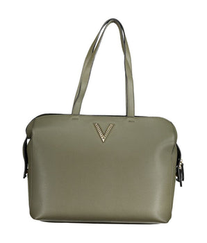 Mario Valentino Green Polyethylene Handbag