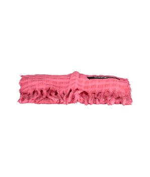 Desigual Pink Polyester Scarf