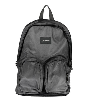 Calvin Klein Nero Polyester Mens Backpack