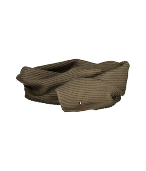 Tommy Hilfiger Green Cotton Scarf