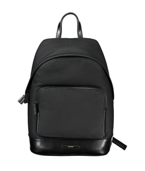 Calvin Klein Black Polyester Men Backpack
