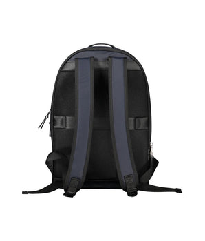 Tommy Hilfiger Blue Recycled Polyester Men Backpack