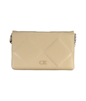 Calvin Klein Beige Polyester Handbag