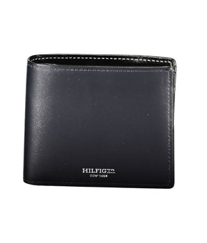 Tommy Hilfiger Blue Leather Wallet