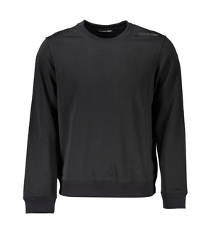 Calvin Klein Black Polyester Men Sweater