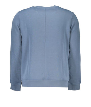 Calvin Klein Blue Polyester Men Sweater