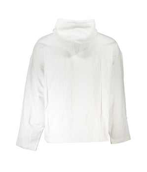 Calvin Klein White Cotton Men Sweater