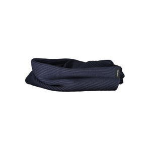 Calvin Klein Blue Cotton Scarf