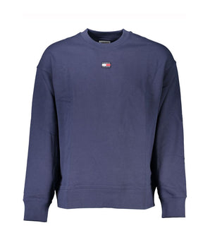 Tommy Hilfiger Blue Cotton Men Sweater