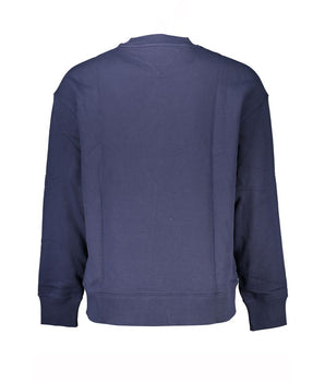 Tommy Hilfiger Blue Cotton Men Sweater