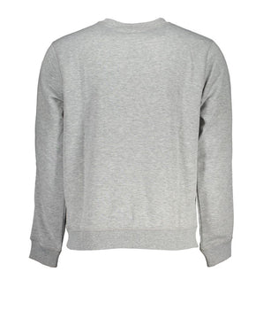 Calvin Klein Gray Polyester Men Sweater