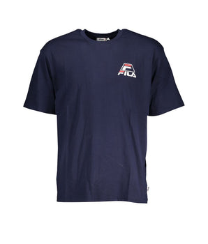 Fila Blue Cotton T-Shirt