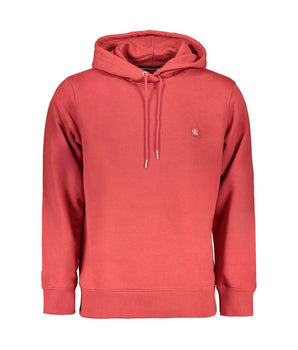 Calvin Klein Red Cotton Sweatshirt