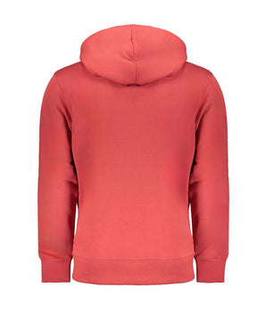Calvin Klein Red Cotton Sweatshirt